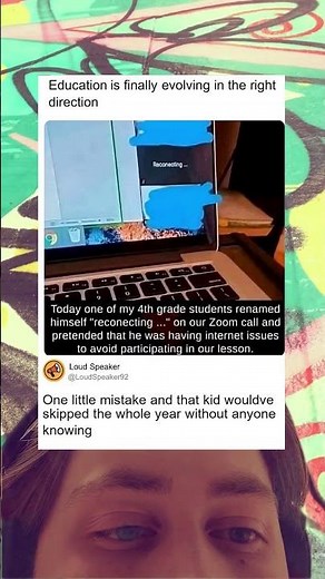 Kid Renames Himself Reconnecting To Dodge Zoom Class