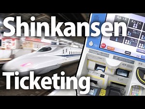 【Shinkansen】It Is EASY to Use Ticket Vending Machines for Japanese Bullet Trains【Ticketing】