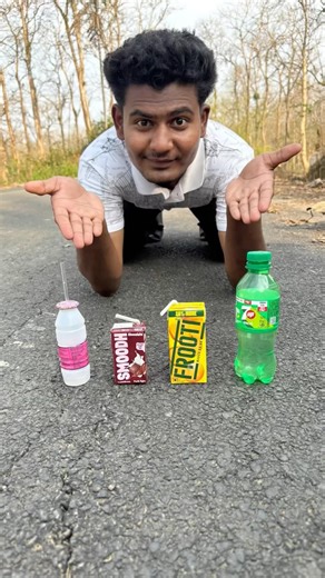 Litchi & Milk Smoodh & Frooti Vs Hot Drink Unboxing And Testing | #flavourmilk #shortsfeed #youtube