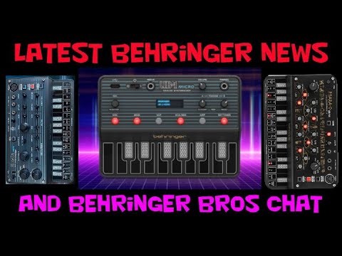 Latest Behringer News and Chat 6 January 2026