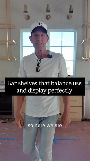 Floating liquor racks by @studio217dallas finished and installed. We designed the layout to guide how the bar is used: Bottom shelf: guest-friendly Middle shelf: premium pours Top shelf: the showstoppers #leconstructionllc | LE Construction, LLC