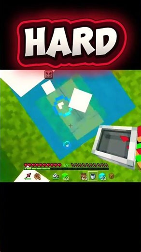 Easy vs hard vs extreme MlG😈 |Mr.MAZ mc #minecraft #mlgclutch #minecraftshorts