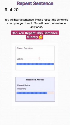 PTE Repeat Sentence Trick | Score 79+ 🚀 ‪@Ptetestprep‬ #ptetestprep