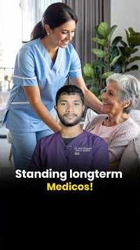 Standing a long, leg pain.