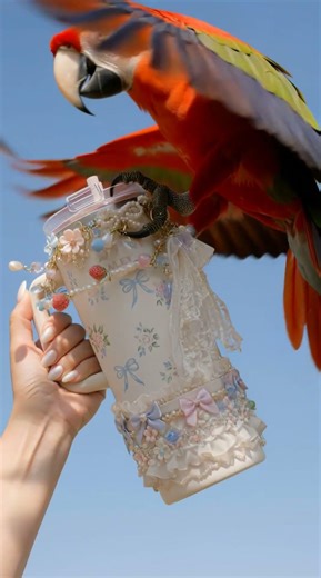 Short Video Cup Ad Generated by Zeely AI