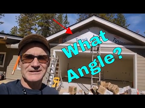 How to use Trig to find an angle for construction #construction #trigonometry