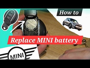 How to replace MINI car key battery! 2014 to 2024 #guide #mini