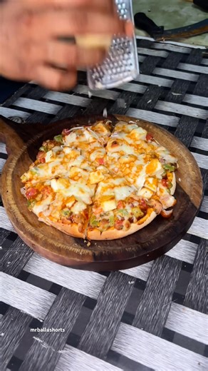 Paneer pizza order 114 #food