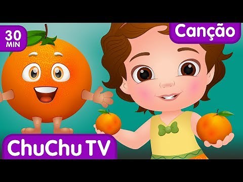 Laranja Cançõe (Orange Song) | Canções Infantis Em Português | ChuChu TV