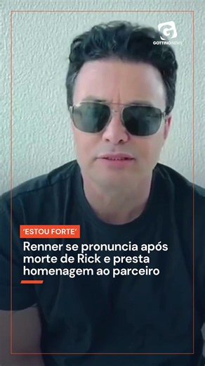 Renner se manifestou após a morte de Rick, que faleceu na queda de um helicóptero em Urubici, na Serra Catarinense. O cantor lamentou a perda do parceiro de palco e destacou a longa trajetória que os dois construíram juntos na música sertaneja. Na mensagem, Renner agradeceu o apoio recebido de fãs, amigos e familiares desde a confirmação da tragédia. A dupla se tornou uma das mais conhecidas do sertanejo brasileiro, com sucessos que marcaram gerações. Rick morreu junto com outras quatro pessoas 