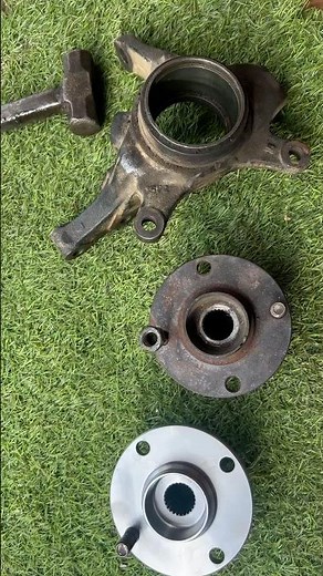 Swift wheel hub & bearing change