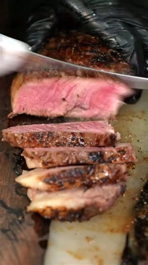The best tomahawk steak with chimichurri