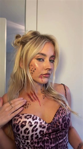 Scary Black Cat Makeup Tutorial — Easy Halloween Leopard Cat Look