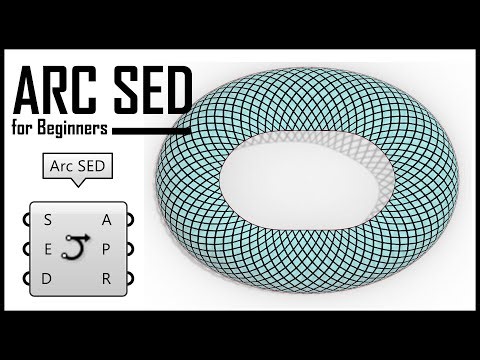 Grasshopper tutorial for beginners (Arc SED)