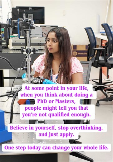 If you’re waiting to feel ‘ready’ to apply for a PhD or Masters… you might wait forever. Not everyone will believe in you and that’s okay. Believe in yourself. Start today. Your future is waiting. #phd #motivation #srilankan_tik_tok🇱🇰 #australia #sinhala