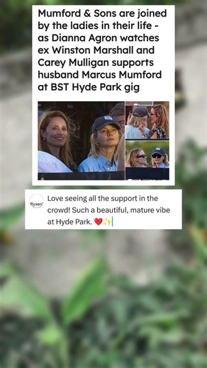 Mumford & Sons are joined by the ladies in their life -as Dianna Agron watches ... #celebrity