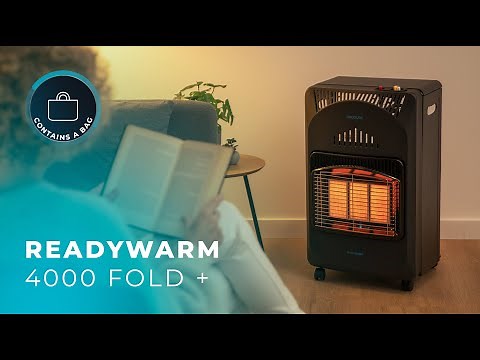 Chauffage d’appoint au gaz pliable Ready Warm 4000 Slim Fold + de 4200 W. Céramique