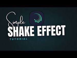 Alight Motion Directional Blur/shake effect | Smooth Blur + Tile Effects