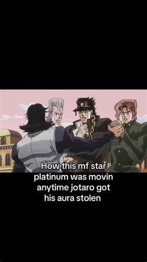 Jotaro Kujo on Instagram: "Follow @kujotaro0 for more content 🔥 Like and share ❤️ ~~~~~~ ~~~~~~~ ~~~~~~~ #battletendency #jojosbizarreadventure #jojosbizzareadventurememes #jjba #jjbamemes"