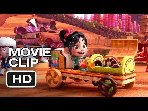 Wreck-It Ralph Movie CLIP - Lickity Split (2012) Animated Movie HD