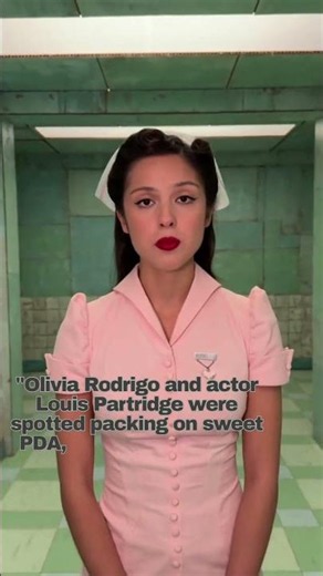Olivia Rodrigo & Louis Partridge Sweet PDA! ❤️ #shorts