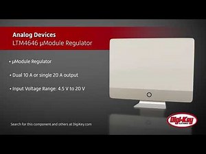Analog Devices LTM4646 µModule Regulator | Digi-Key Daily