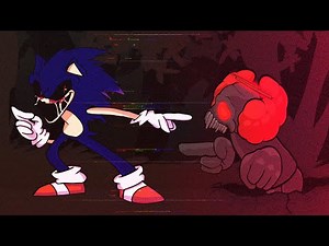 Sonic EXE Vs Tricky - You Can't Run + Expurgation [FNF Mashup]