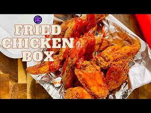 Baltimore Fried Chicken Box with Homemade Western fries