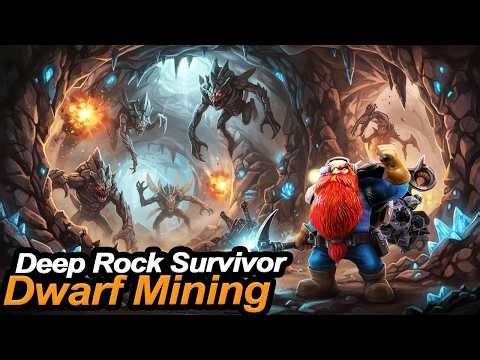 Starting FRESH in Deep Rock Galactic Survivor Roguelike and Mining - Lets Play Part 01