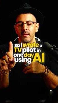 I Wrote a TV Pilot With AI in 2 Days #Screenwriting #AI #tvwriting