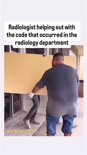 Lea Alhilali, MD on Instagram: "Is there a worse place to have a code?? When it comes to running a code, as a radiologist, I know the first step is to call for someone else!! No way to run a code remotely from the reading room 😂 #radiology #neuroradiology #medstudent #medicalschool #radiologist"