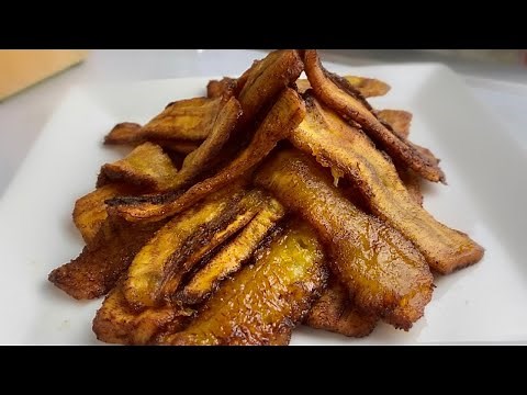 HOW TO MAKE FRIED PLANTAIN JAMAICAN STYLE
