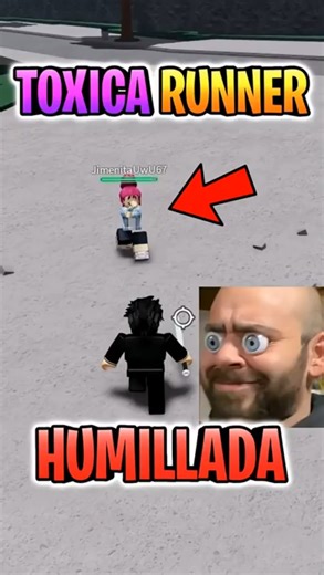 HUMILLO TOXICA QUE NO PARA DE RUNNEAR 😡 EN TSB