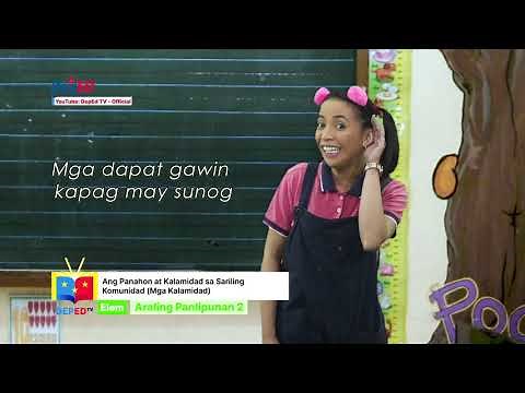 Grade 2 AP Q1 Ep 11 Ang Panahon at Kalamidad sa Sariling Komunidad (Mga Kalamidad)