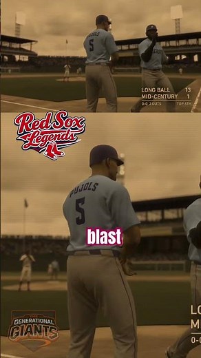 Dustin Pedroia 2 HR & David Ortiz Homer | Red Sox Legends - MLB The Show 26