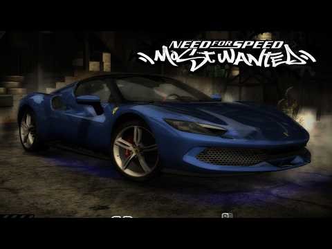 NFS Most Wanted | 2023 Ferrari 296 GTS Mod Gameplay