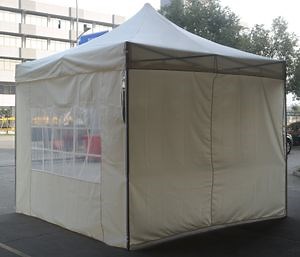 [Hot Item] 3X3m Portable Steel Pop up Canopy with Sidewalls