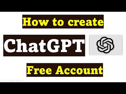 How to Create a Free ChatGPT Account | A Beginner's Guide to Signing Up for Free