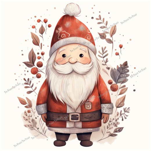 Santa Claus Fabric Panel, Quilt Sewing Square, Multiple Sizes, Fc9l - Etsy