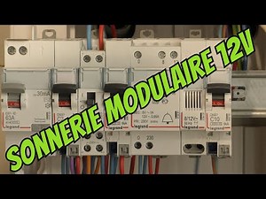 Branchement d'une sonnette modulaire 12 V