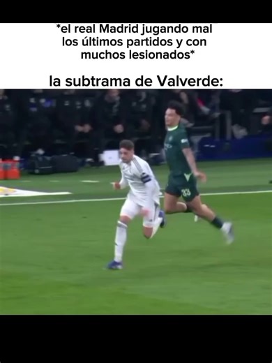 La subtrama de Valverde en la Champions League