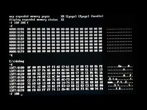 MS DOS DEBUG.EXE