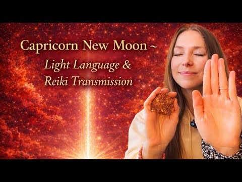 Light Language Sound Healing & Reiki Transmission for the Cancer New Moon 🌑 💫 Release & Receive 