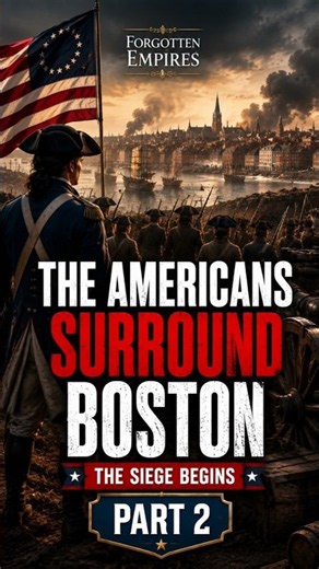 The Americans Surround Boston 🇺🇸 | The Siege Begins | American Revolution