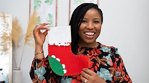 How to make Christmas stockings: Simple sewing for beginners - BBC Bitesize