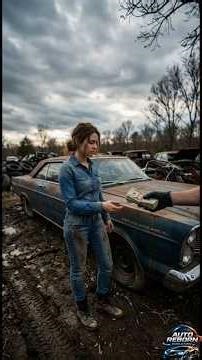 ASMR Restoring a 1965 Ford Galaxie 500 XL: The Rustiest $8.000 Car Ever