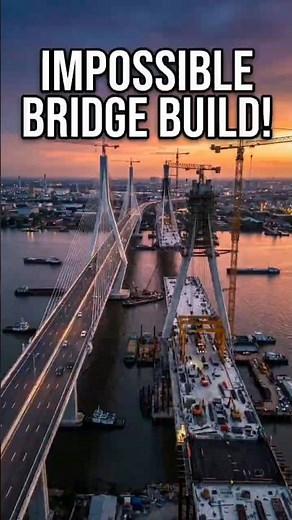 How a Massive Bridge Is Built Step by Step (Timelapse)