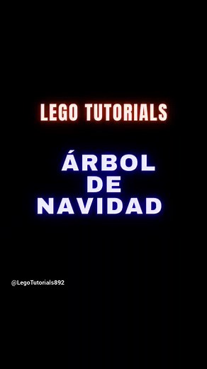 Cómo Hacer un Árbol de Navidad en Lego [Tutorial] #legotutorial