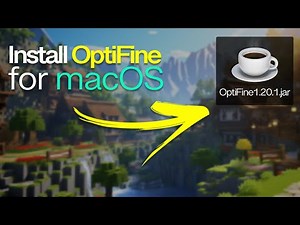 Download & Install Optifine on a Mac for Minecraft 1.20.1