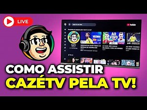 How to Watch CAZÉ TV LIVE on YouTube on Smart TV - Step by Step